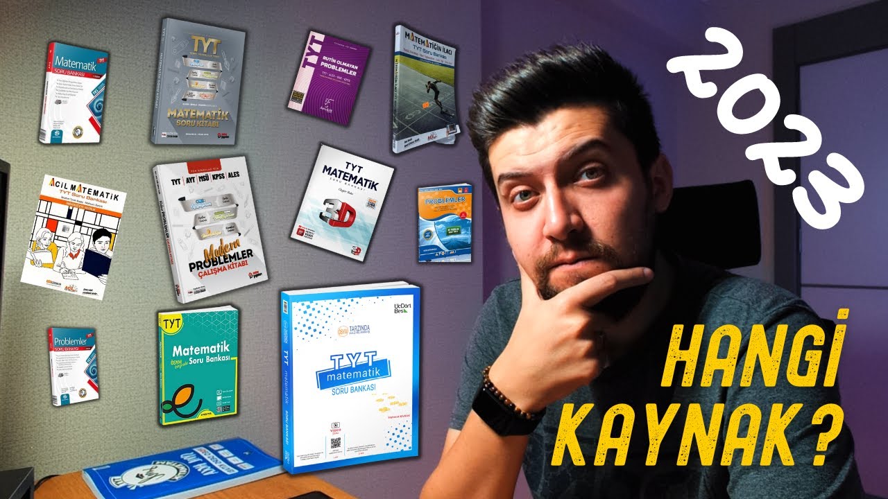 2023 TYT MATEMATİK KAYNAK ÖNERİLERİ | Kamp İçin Ödev Kitapları
