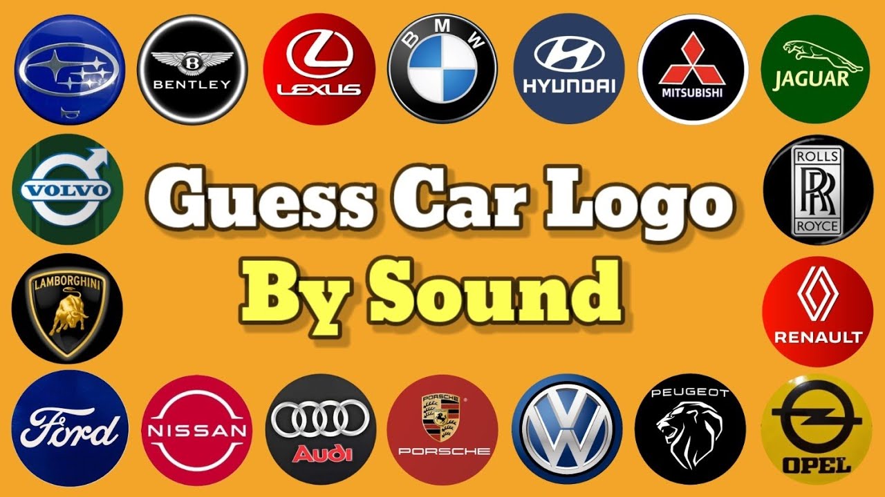 Guess Car logo by their sound / car logo sound #logo #logoquiz #logo challenge  Logo quiz 2025