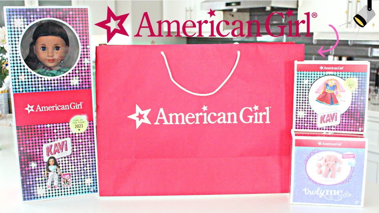 OPENING AMERICAN GIRL DOLL KAVI GOTY 2023 HAUL!