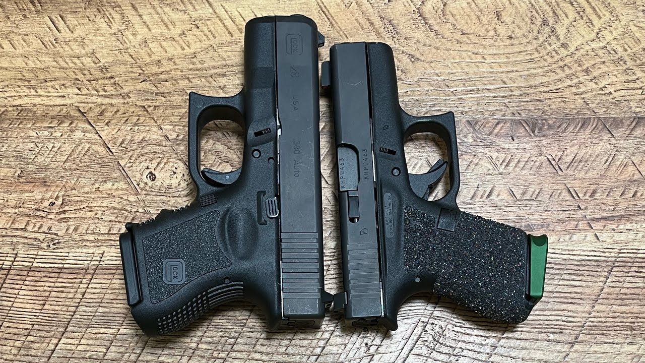 Glock 42 против Glock 28