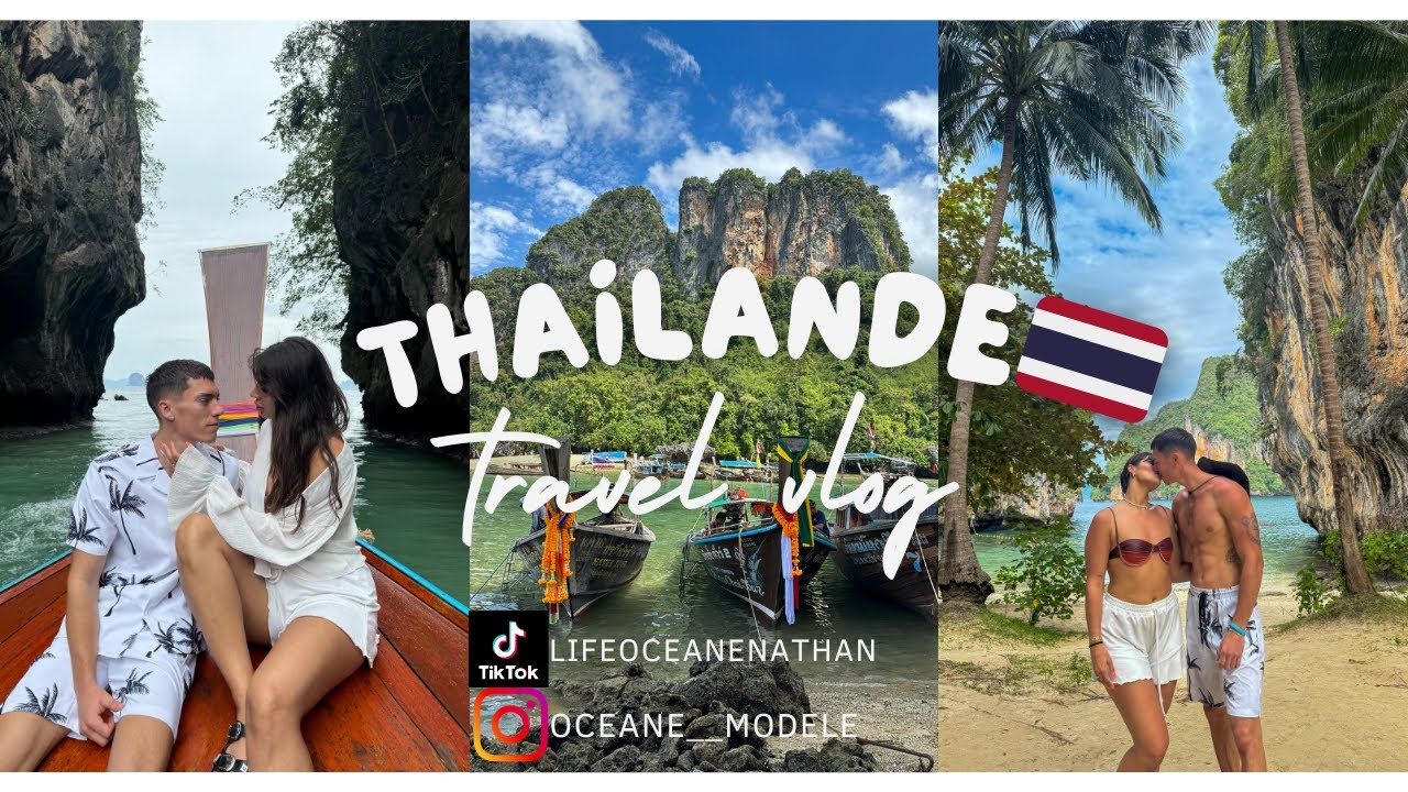 Vlog 1, Jour J, Bangkok & Ao nang Beach + 4 îles paradisiaques