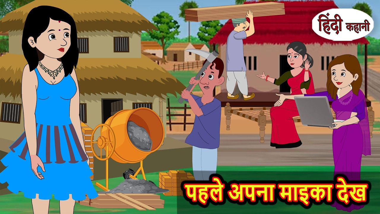 पहले अपना माइका देख | Bedtime Stories | Moral Story | Kahani | Stories in Hindi | Storytime | Funny