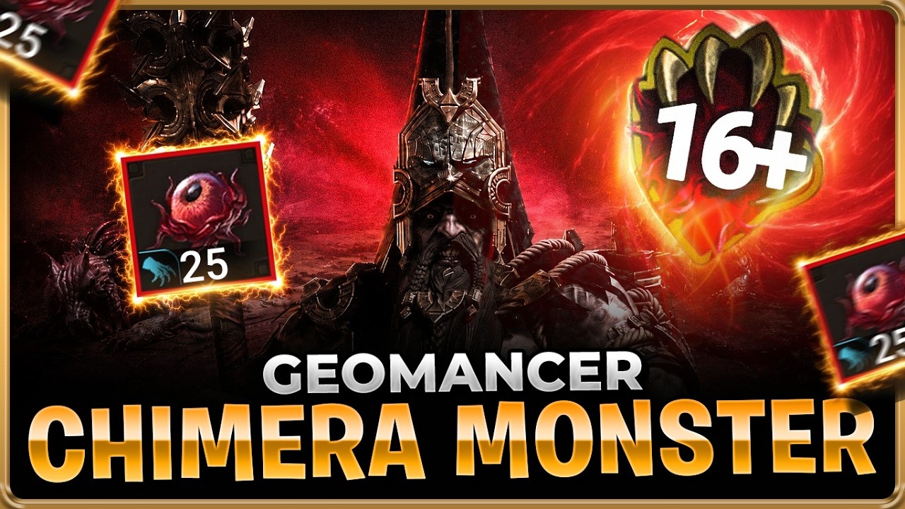 GEOMANCER IS INSANE!! The Ultimate Chimera Slayer... Raid: Shadow Legends