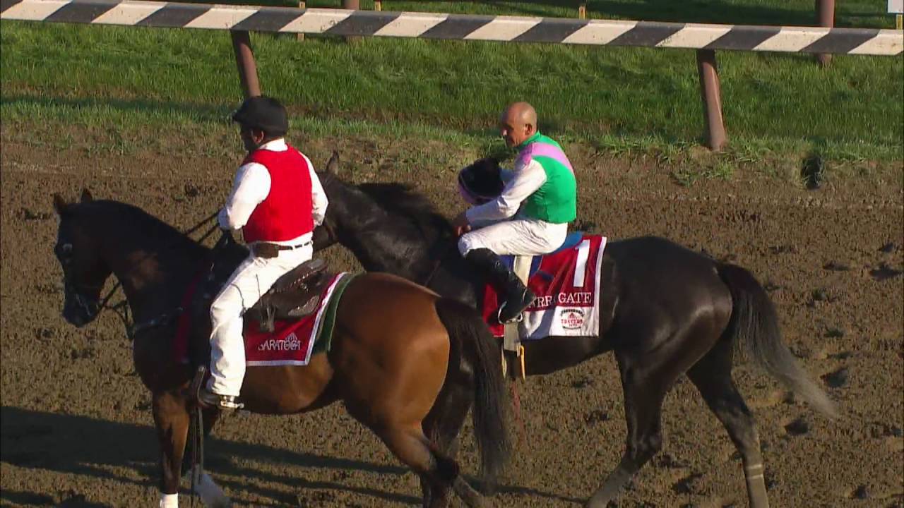Arrogate wins the Travers Stakes