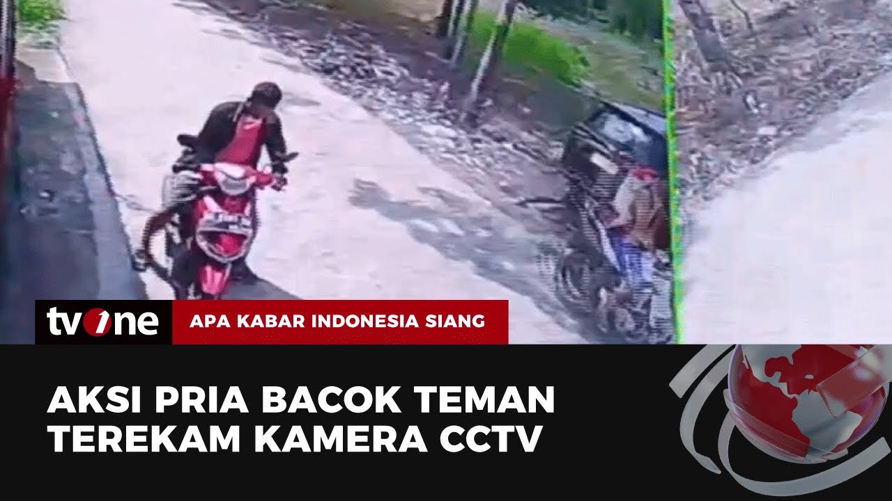 Detik-detik Pria Bacok Temannya Sendiri Gegara Merasa Ditipu | AKIS tvOne