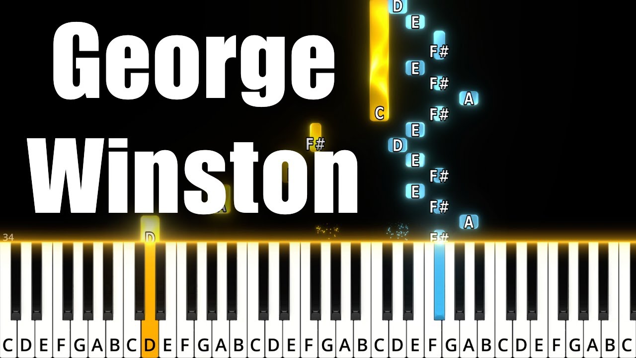 Thanksgiving George Winston - Piano Tutorial