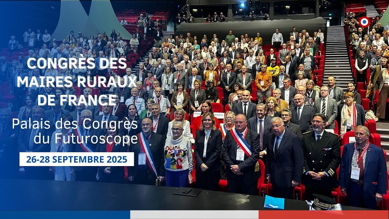 Congrès des Maires Ruraux de France - 26/28 septembre 2025