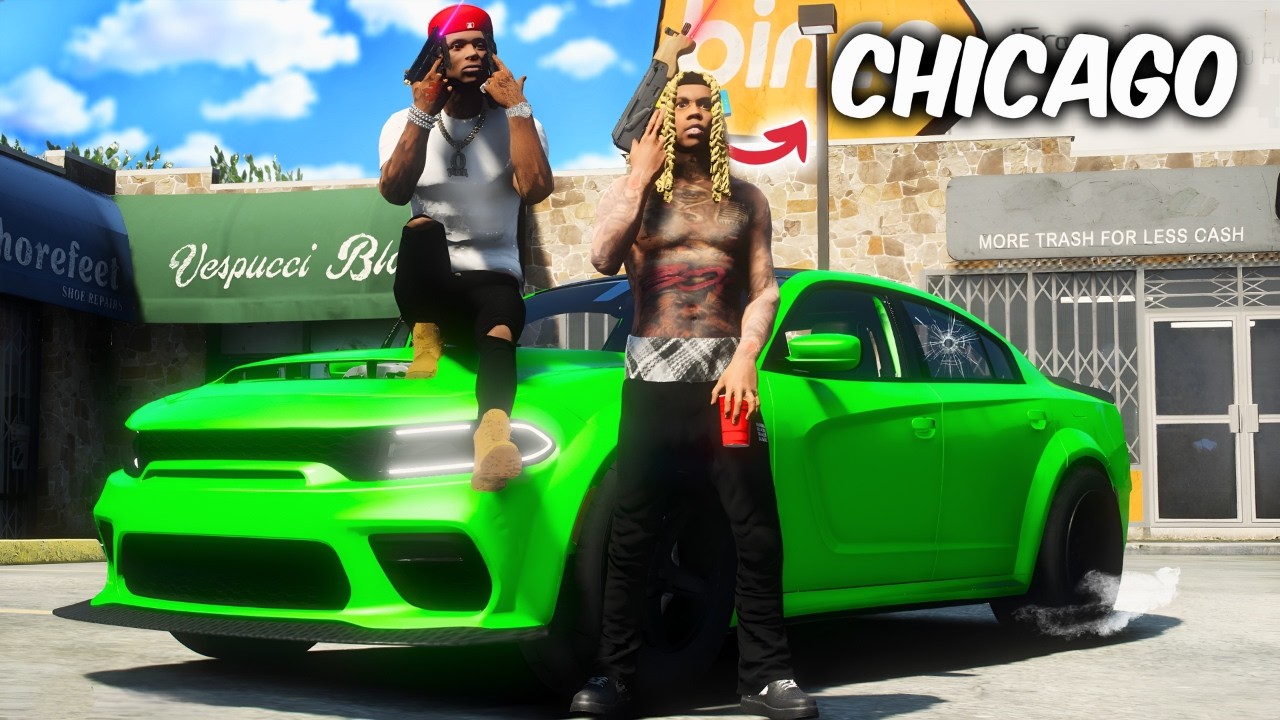 I took over CHICAGO as KING VON in GTA 5 RP !