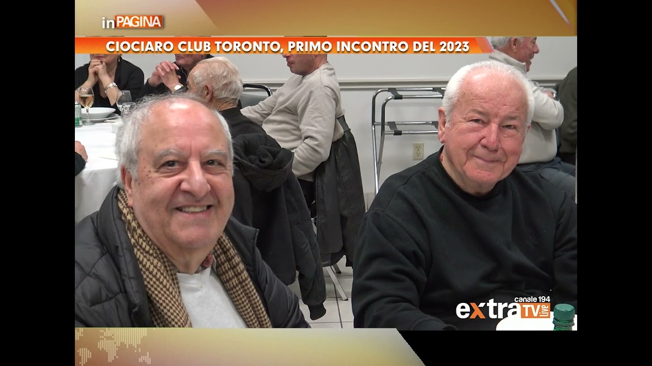 Speciale Canada: Ciociaro Club Toronto, primo incontro del 2023