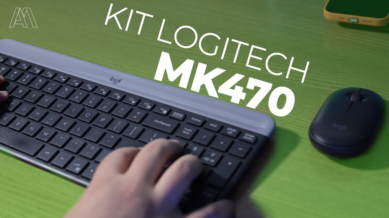 SETUP DEFINITIVO de TECLADO E MOUSE SEM FIO | LOGITECH MK470