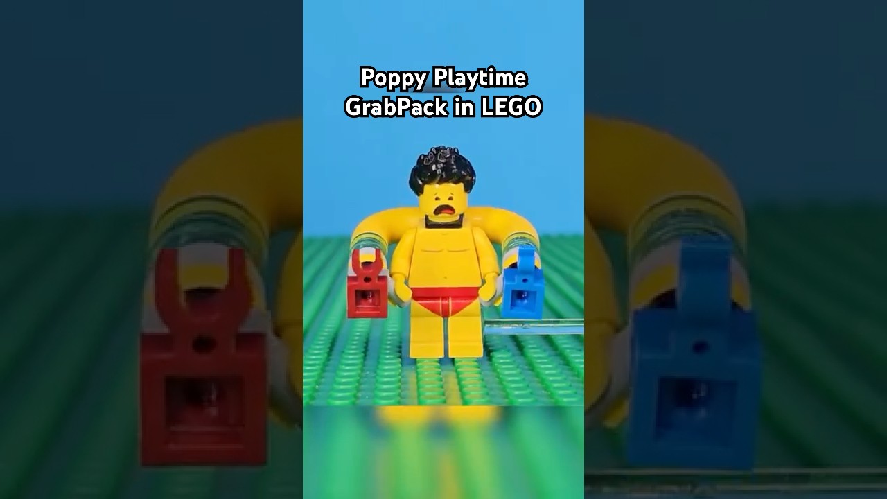 Как собрать набор LEGO GrabPack из игры Poppy Playtime 5! 🧸