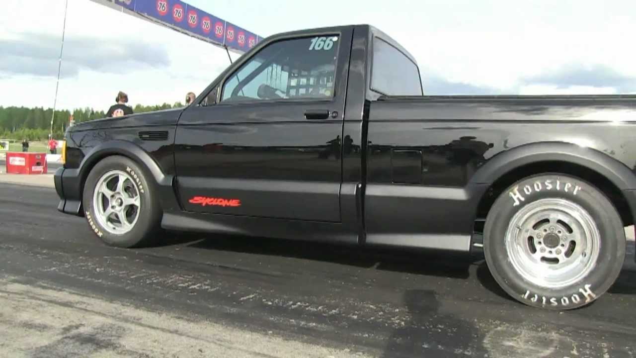 Syclone AWD World record 8. 76/161 mph