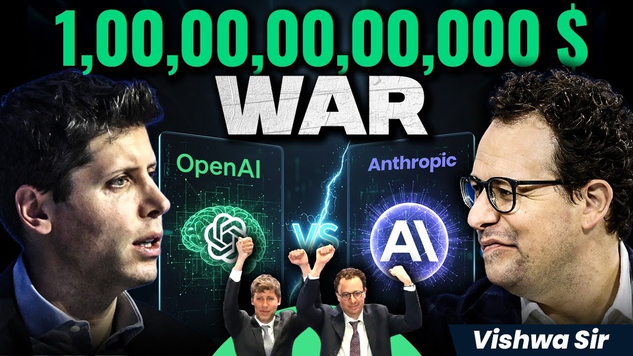 OpenAI vs Anthropic: The $100B AI War That Could Change Everything | upGrad #claude