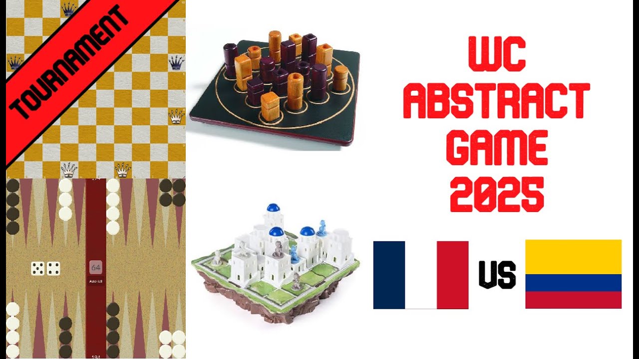 WC Abstract Games 2025: 4th Round - France vs Colombia