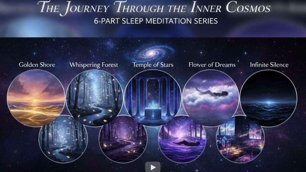 ​6 Steps to Deepest Sleep: A Journey Through the Inner Cosmos (Guided Meditation)