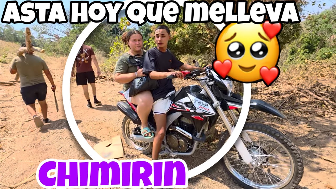 Kuaki Esta Feliz🥰Por Que Chimirin La Lleva En Su Moto 