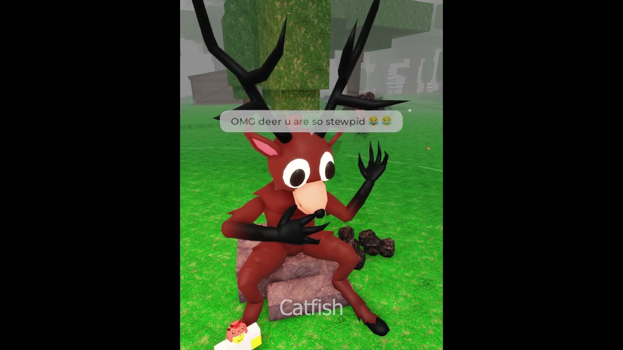 Сова и олень отдыхают 😂 #99nightintheforest #roblox #usa