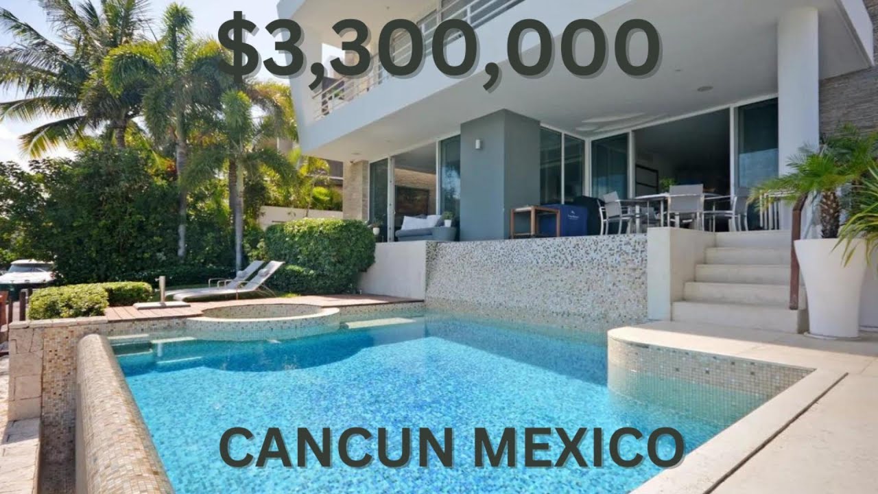 Mansion in Cancun Mexico| Life of Luxury