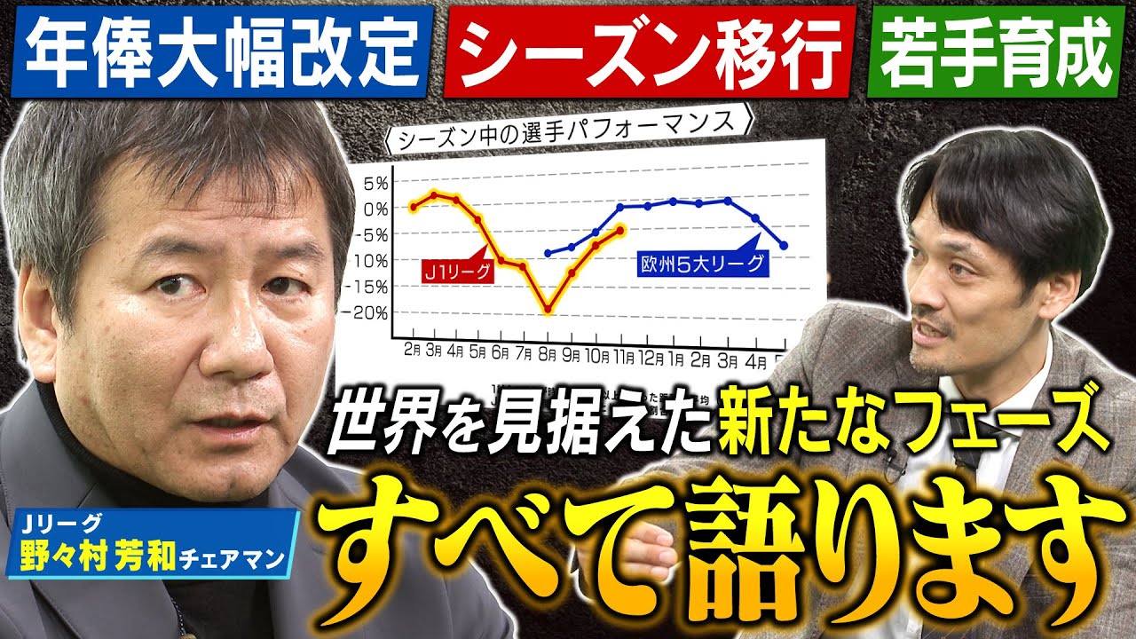 リーグが歴史的改革へ！シーズン移行の全貌をチェアマンが明かす！｜FOOT×BRAIN+ #747