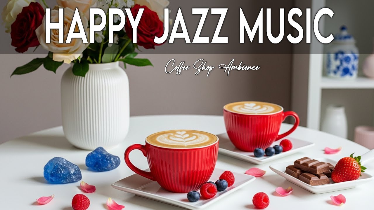 Happy Jazz Music ☕ Bossa Nova Coffee Vibes for Good Mood, Study Focus and Relaxing Morning