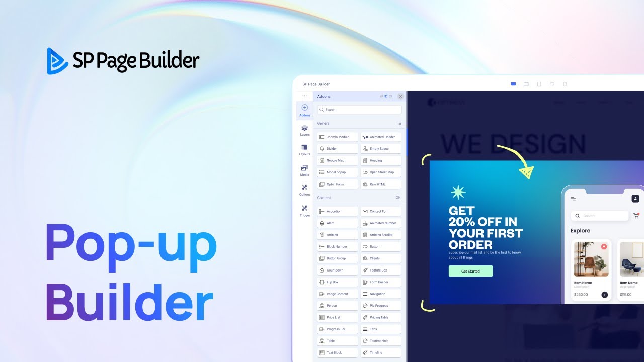 Introducing Popup Builder in SP Page Builder