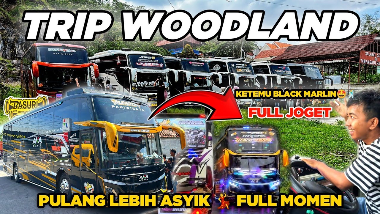 SERU ABIS🤩😆 FULL MOMEN SERU PULANG TRIP WOODLAND  KUNINGAN AUTO JOGET SEPANJANG JALAN💃🕺