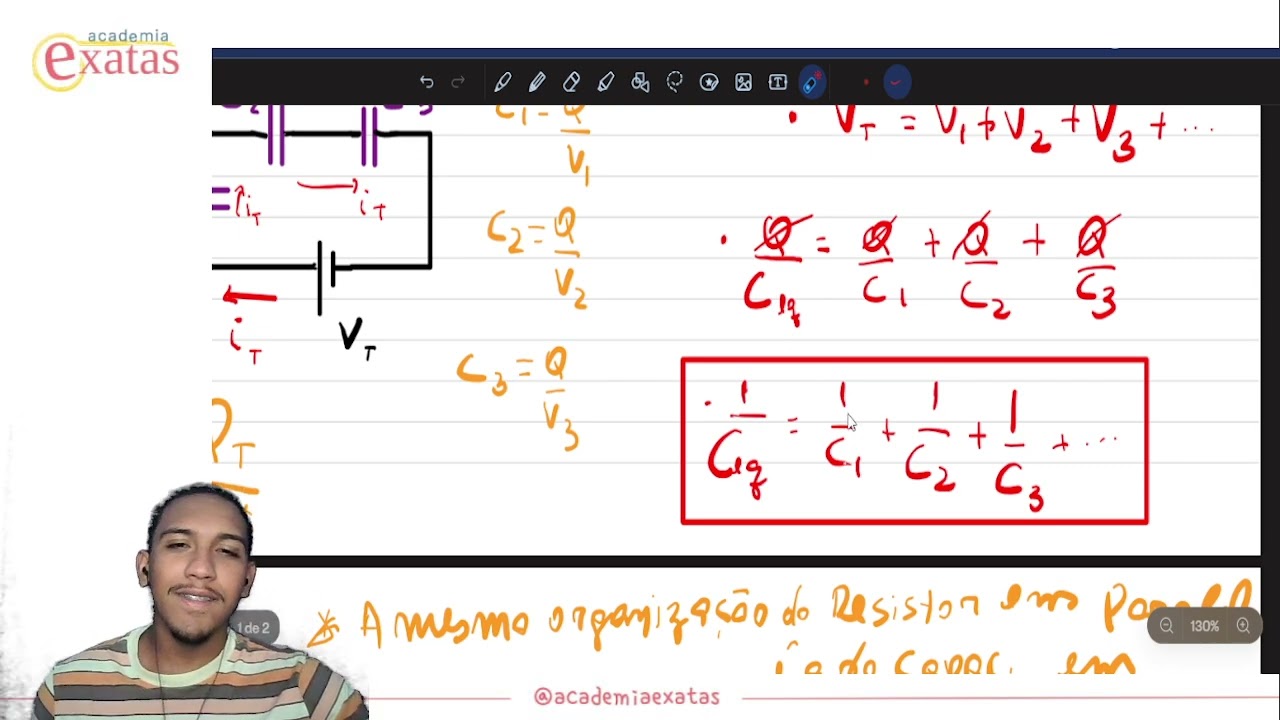 ICF2 – Aula 9.2: Associação de capacitores