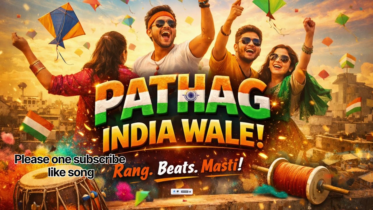 New PATANG song INDIA WALE 🇮🇳🪁 | Desi DJ Patang Song 2026