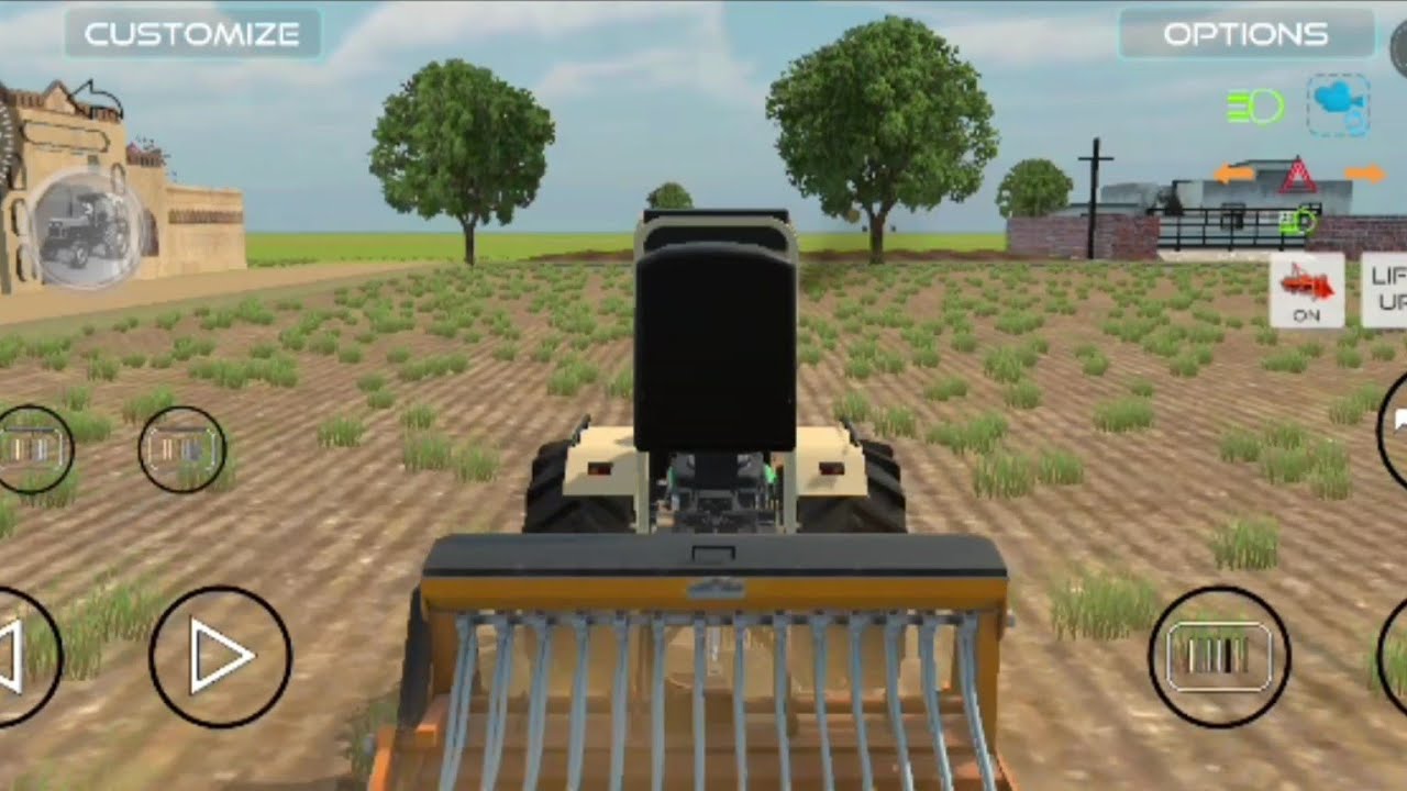 #farming #farmer  Tochan 🚗 🚜 Modified Tractor road drawing #indianvehiclessimulator3dg