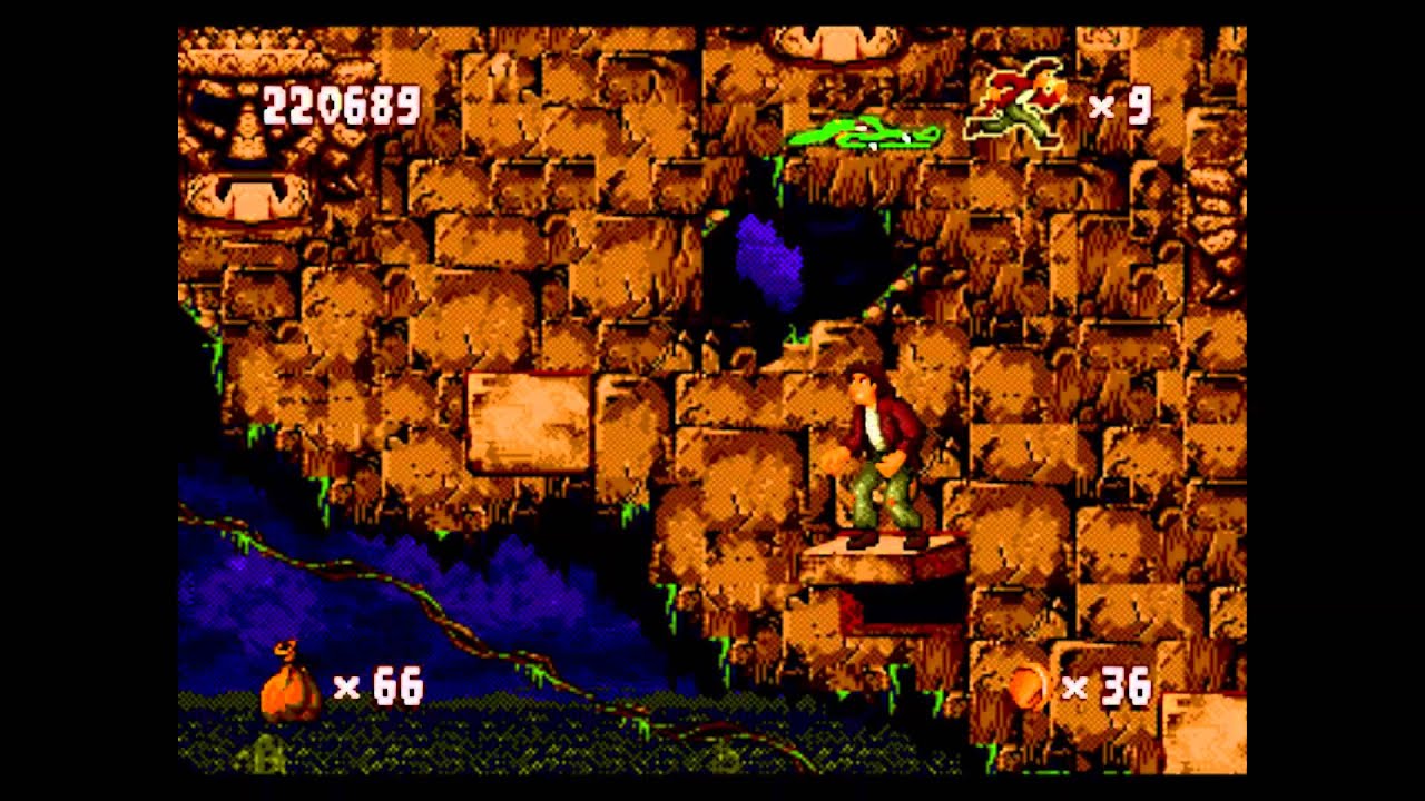 [Sega CD] Pitfall: The Mayan Adventure Прохождение / Walkthrough