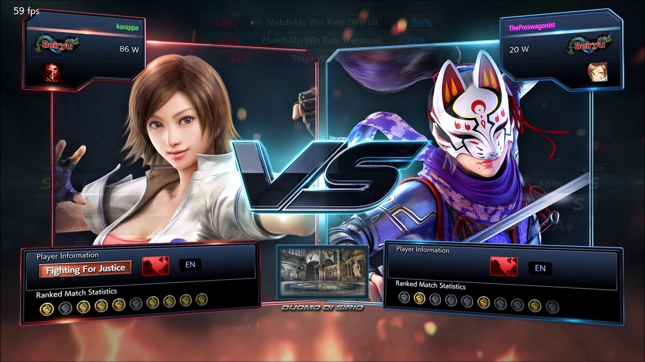 Tekken 7 S4 Asuka Road to Ryujin Ranked Matches