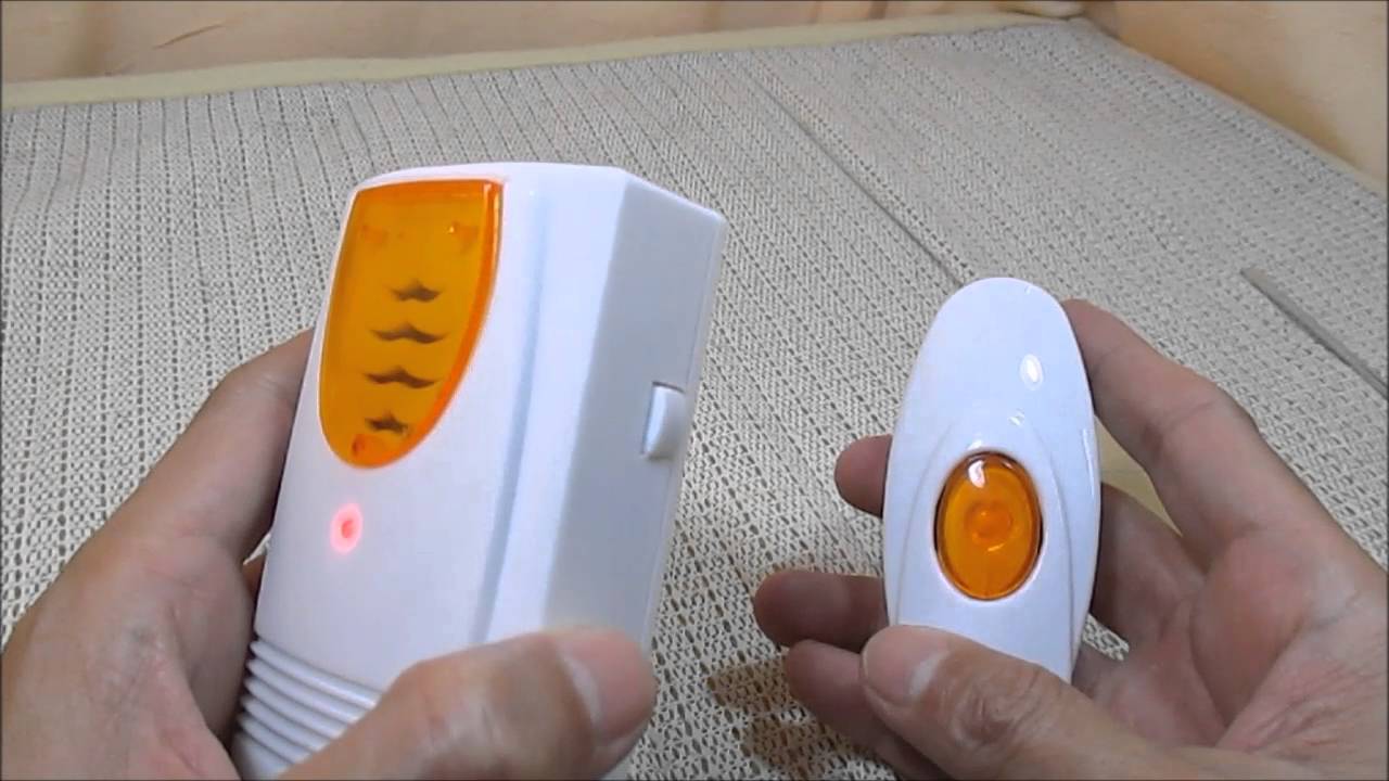 Wireless Door bell with 3 welcome languages, Hello Welcome, Assaalamualakum, 您好！欢迎光临！& other musics.