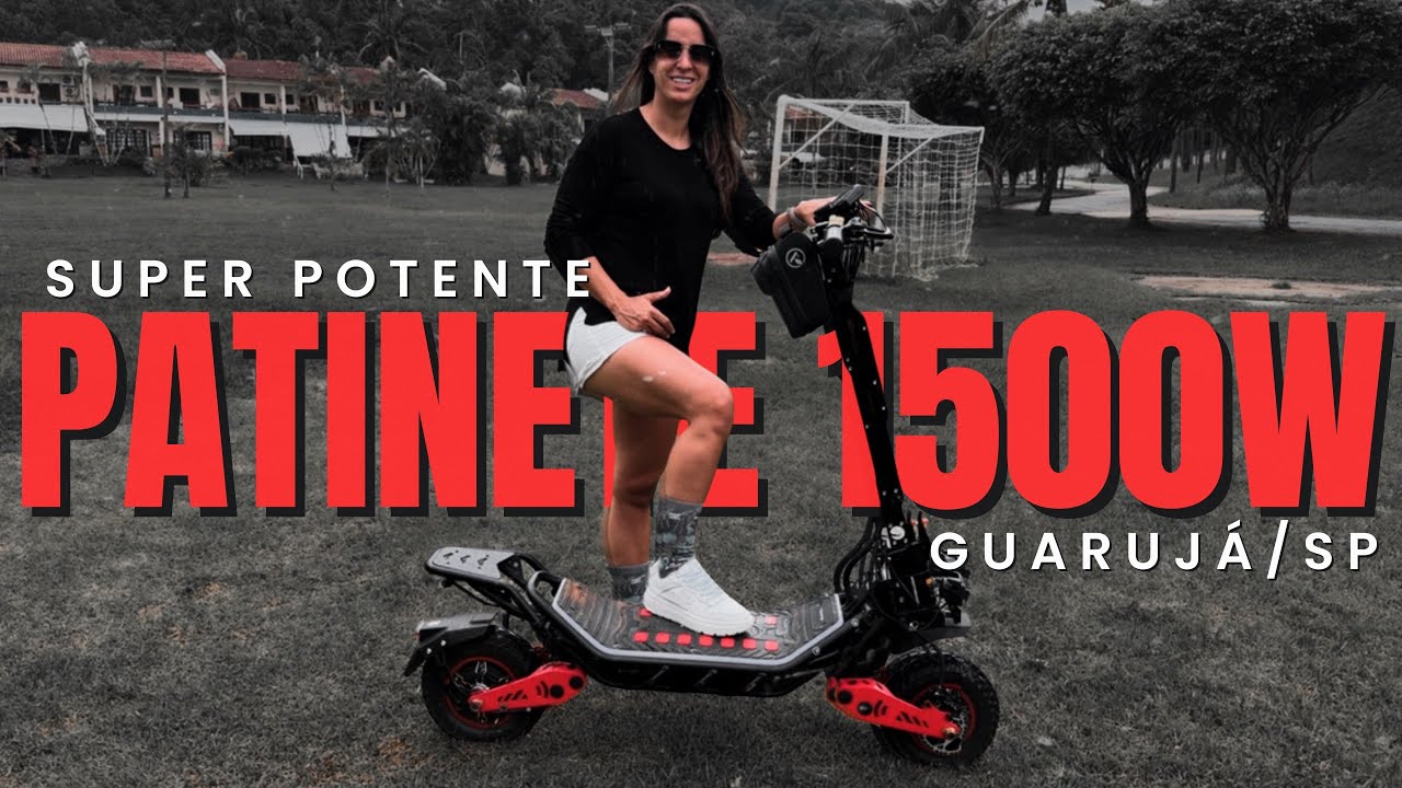 O Patinete Mais Potente do Brasil? 1500W com Tração nas DUAS Rodas 😱