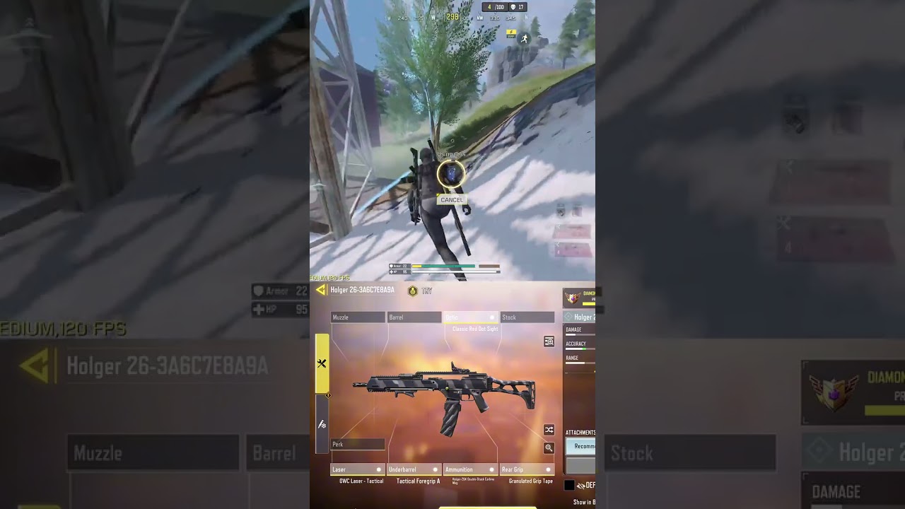 Holger 26 Best attachment #codm #br #codmobile #callofdutymobile #battleroyale #codmindonesia