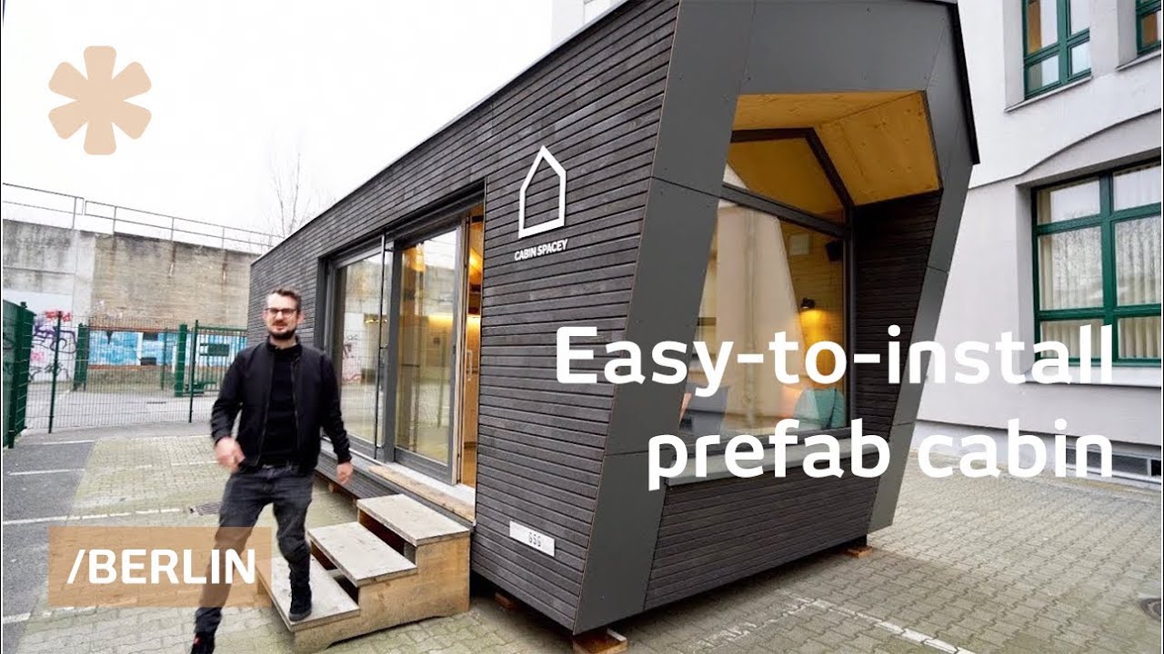 An easy-to-install prefab cabin as alternative to rental flats?