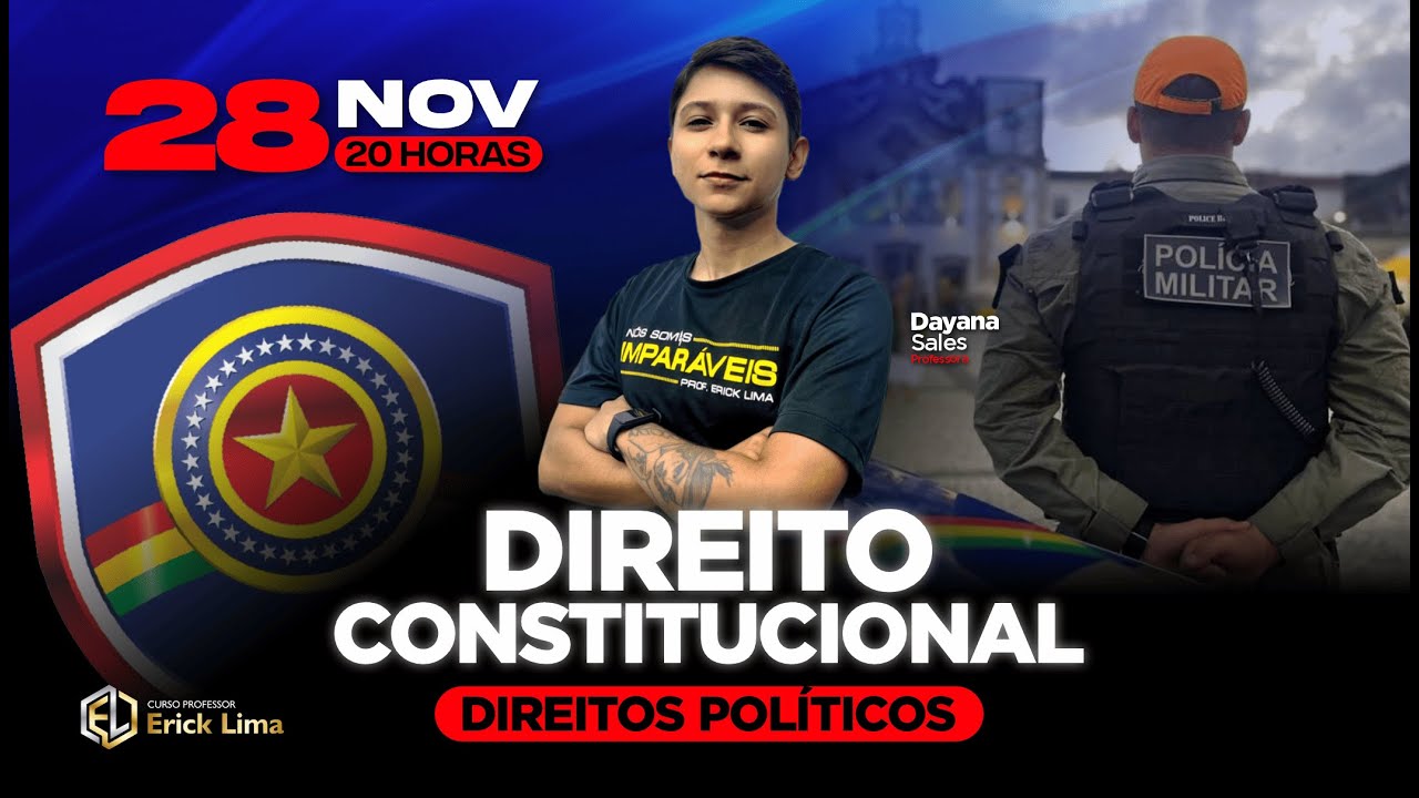 Direito Constitucional | Polícia Militar do Pernambuco - PMPE | PROF. DAYANA SALES