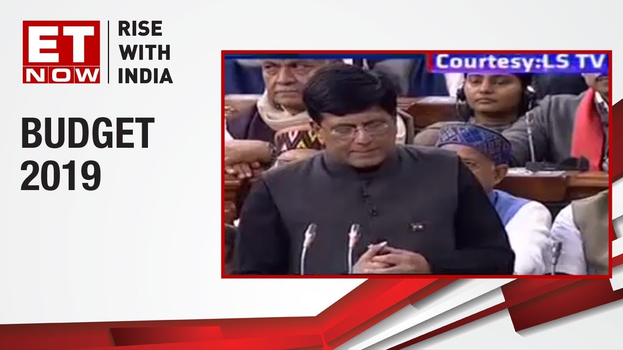 Budget 2019: Finance Minister Piyush Goyal presents Interim Budget 2019