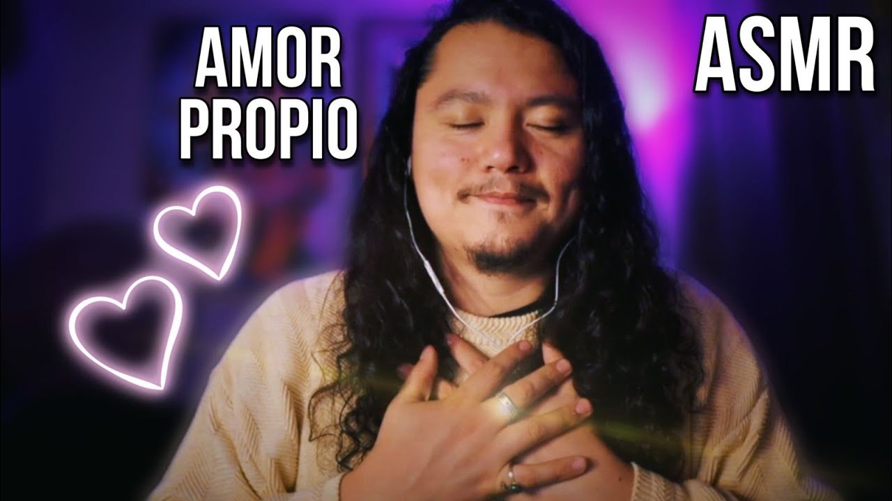 ASMR Motivacional ⚡️Afirmaciones positivas de amor propio ❤️‍🩹 Duerme con el corazón llenito 😴