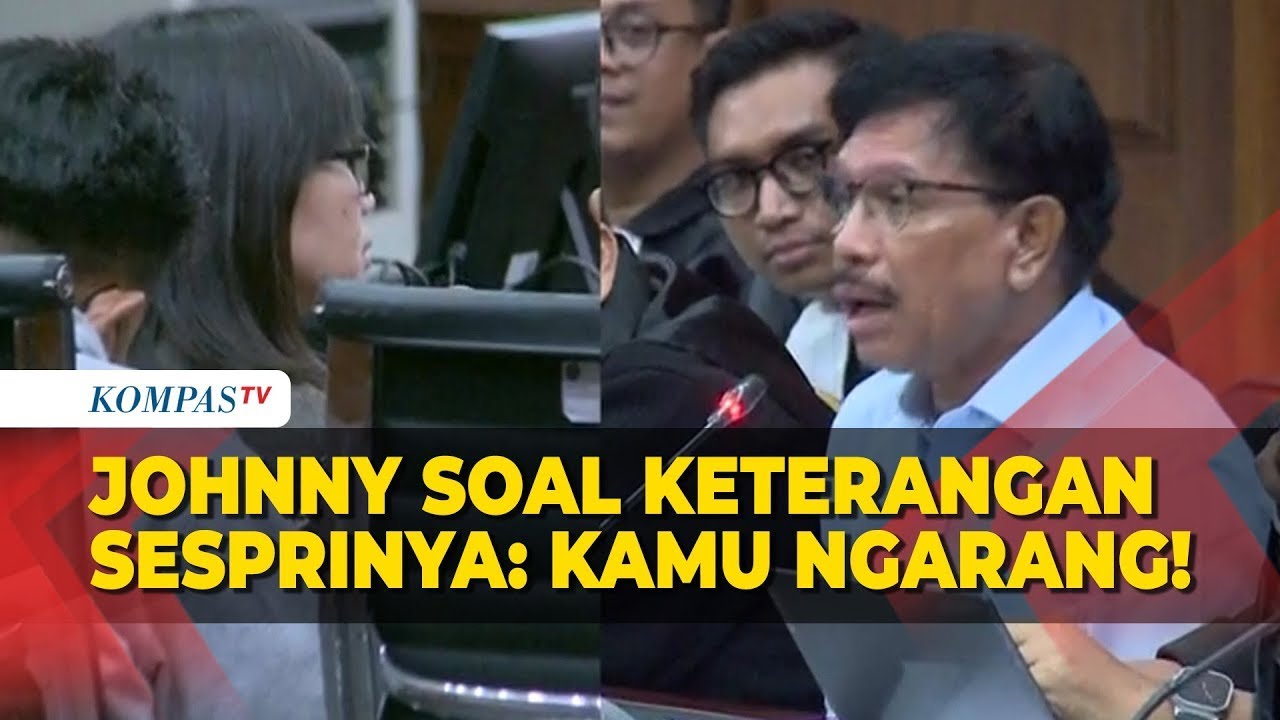 Johnny G Plate Bantah Keterangan Sespri soal Pemberian Rp 500 Juta Per Bulan