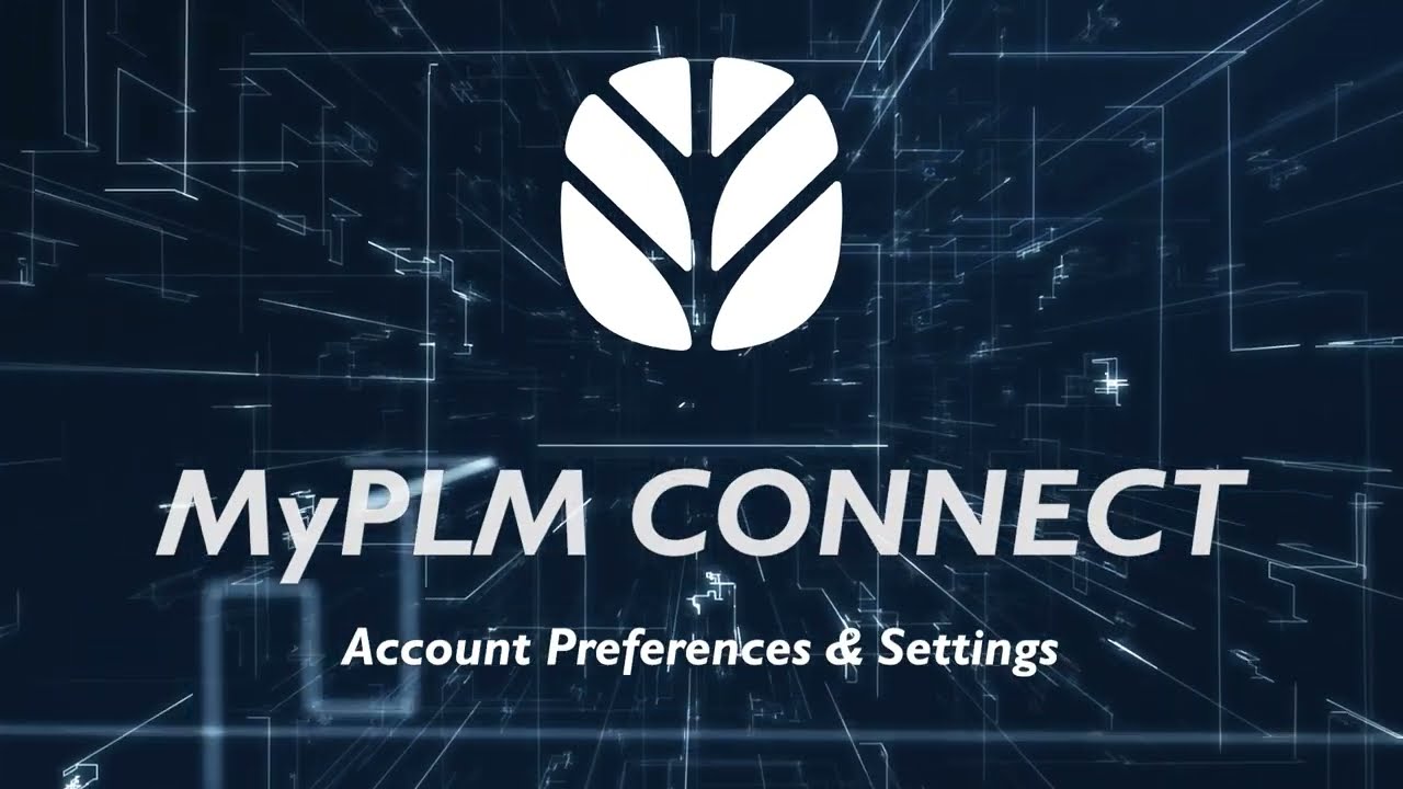 MyPLM Connect: How to change your Account Preferences and Settings
