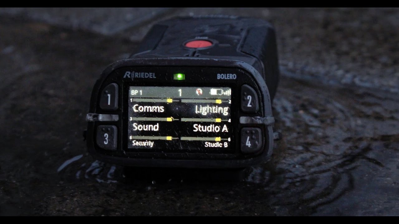RIEDEL Communications - BOLERO (wireless intercom system)