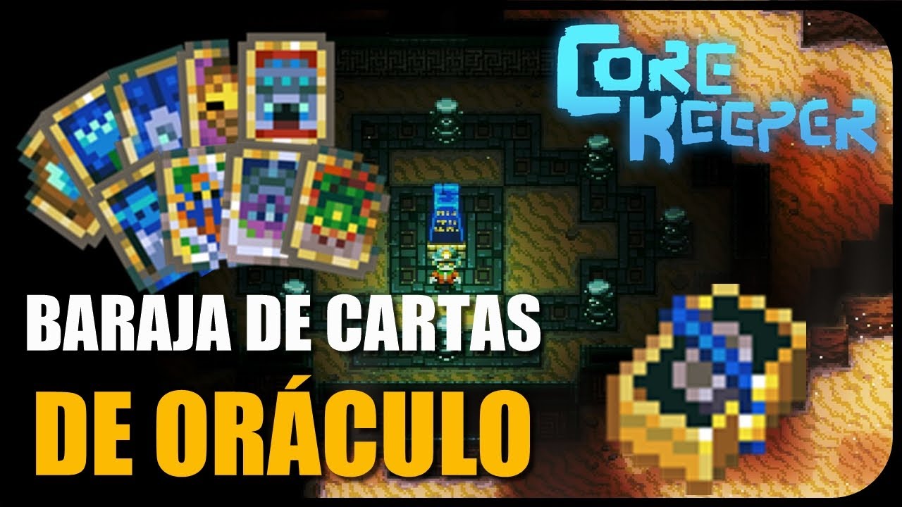 CORE KEEPER|🃏 Baraja de cartas de ORÁCULO 🔮