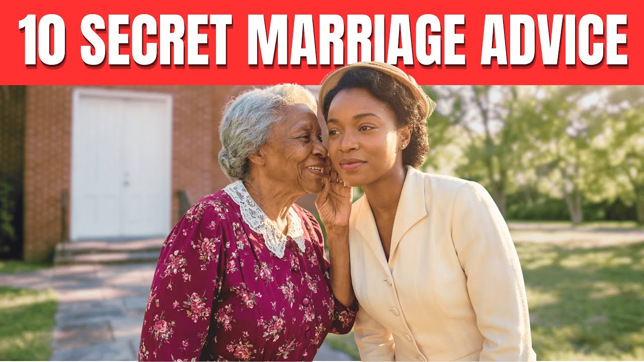 10 Black Marriage Advices From Church Mother (Every Black Women Should Know )