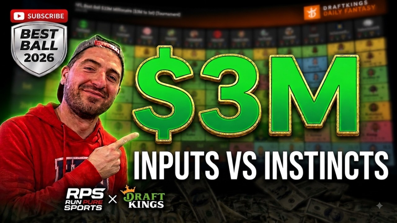 DraftKings Best Ball Live Draft: Winning 2026 Strategy