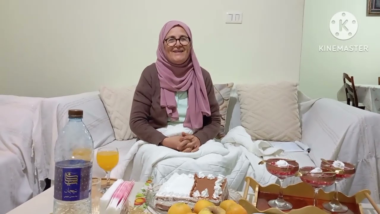 فطورنا اليوم مصلي لحم الخروف مع قاطو خبزة هواء