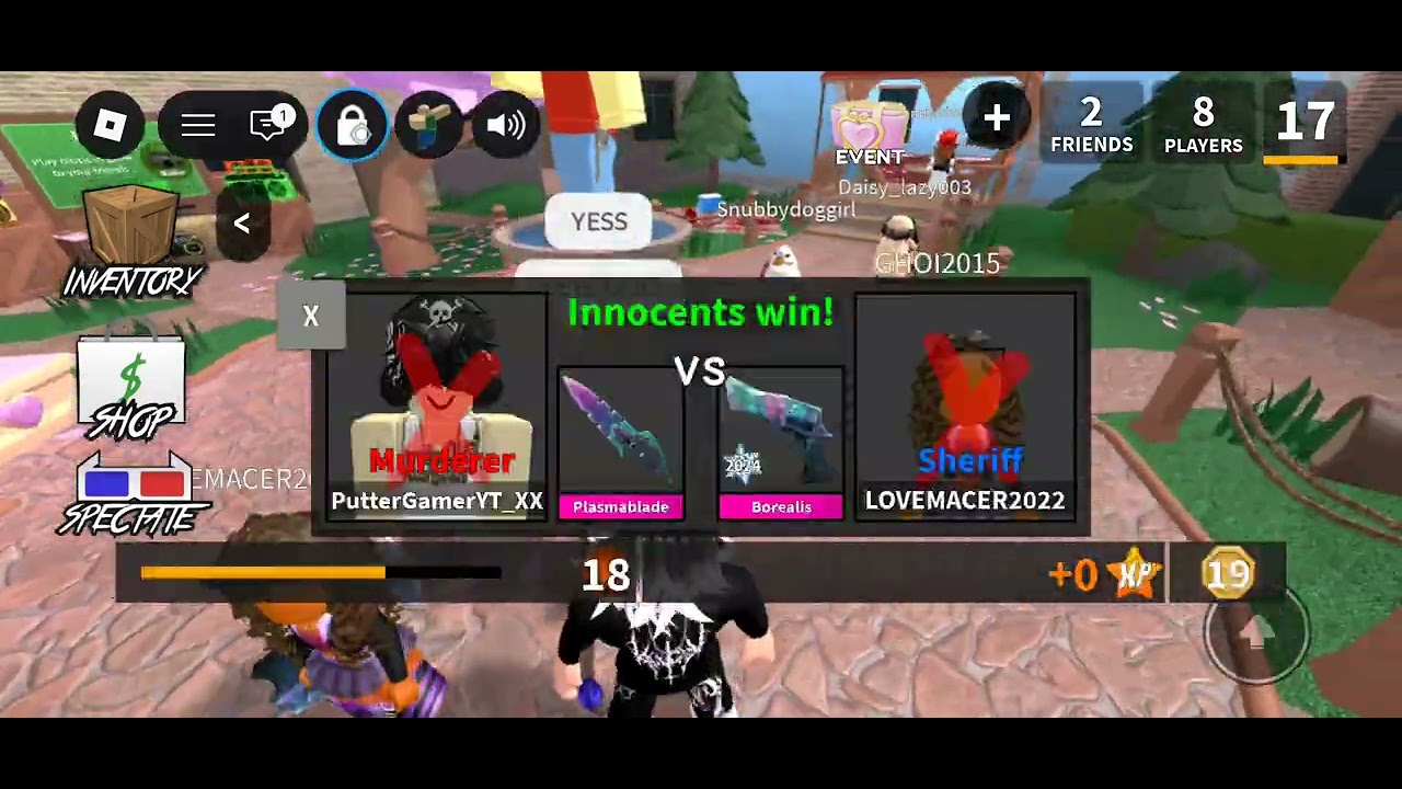 Playing mm2 for first time I FAILED....