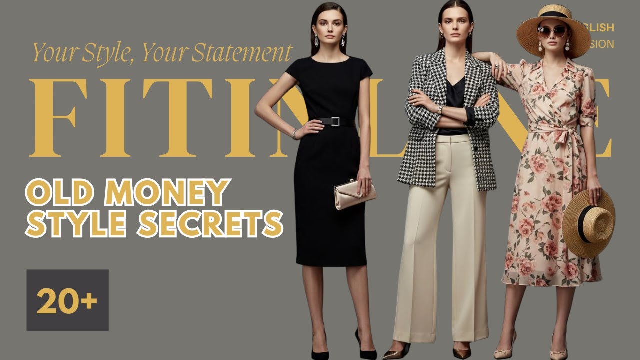 How to Dress Like You Were Born Rich: Old Money Style Secrets REVEALED!