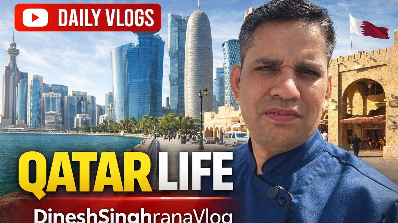 Abroad life qatar . Hospitality life Doha .....#dineshsinghranavlog #funny #dineshbilwalvlogs