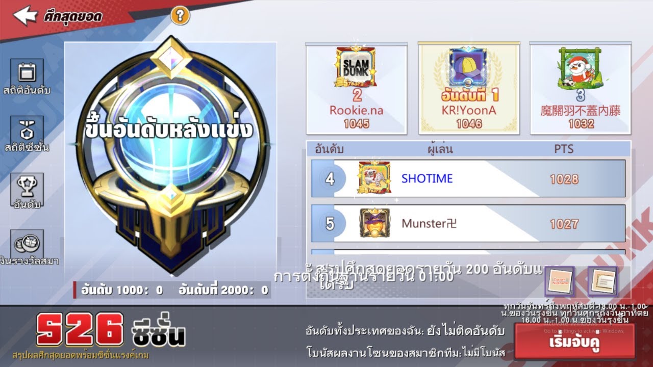 Slamdunk - ฝึกวิชา จิตปล่อยวาง 1400+