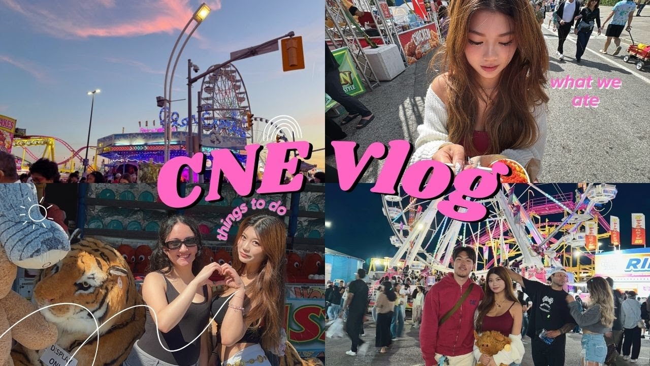 CNE Toronto 2025 ˚˖𓍢ִ໋ 🎡 | What to Eat, What to Do & Is It Worth It? | Everything We Ate at the CNE
